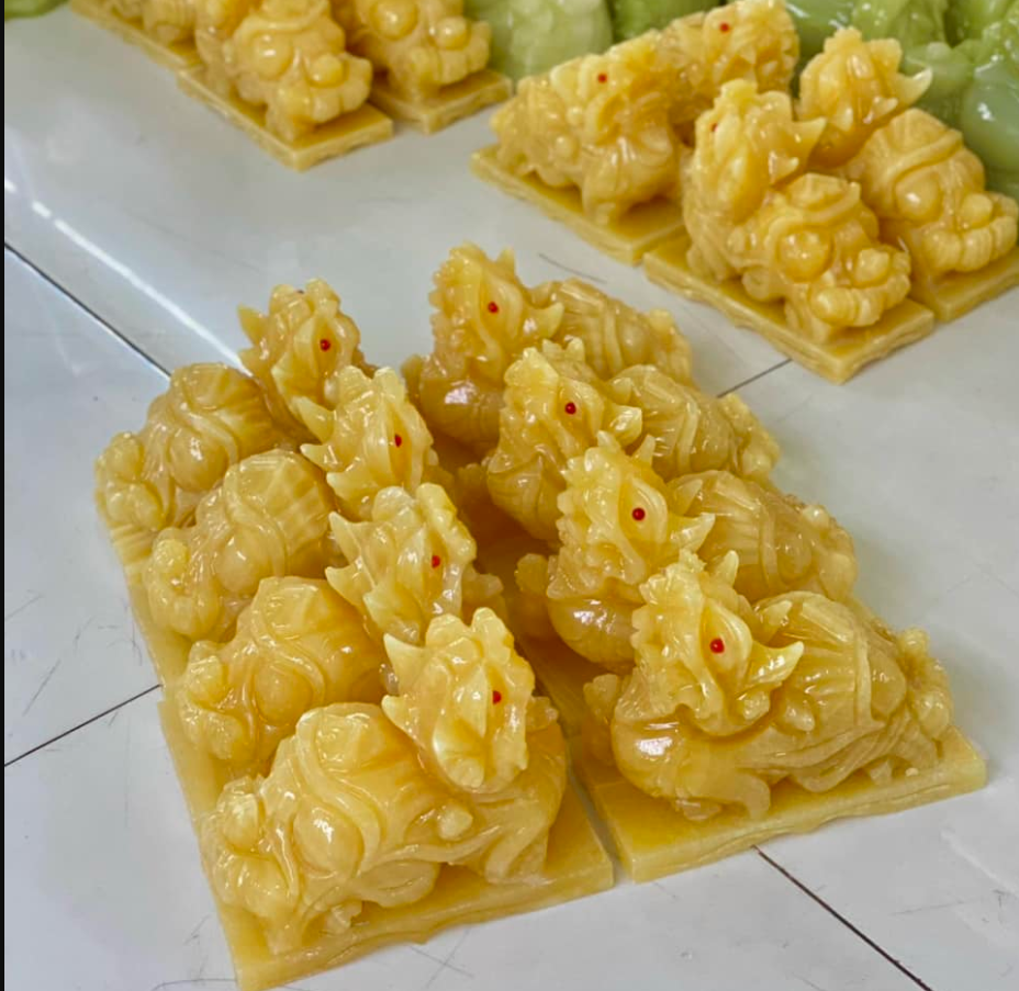 Tượng Tỳ Hưu Đá Canxedon